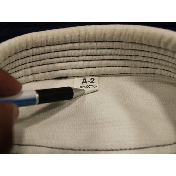 Brazilian Jiu Jitsu BJJ Mens Size A2 White BJJ Martial Arts Ghost Squad EUC - Picture 6 of 12